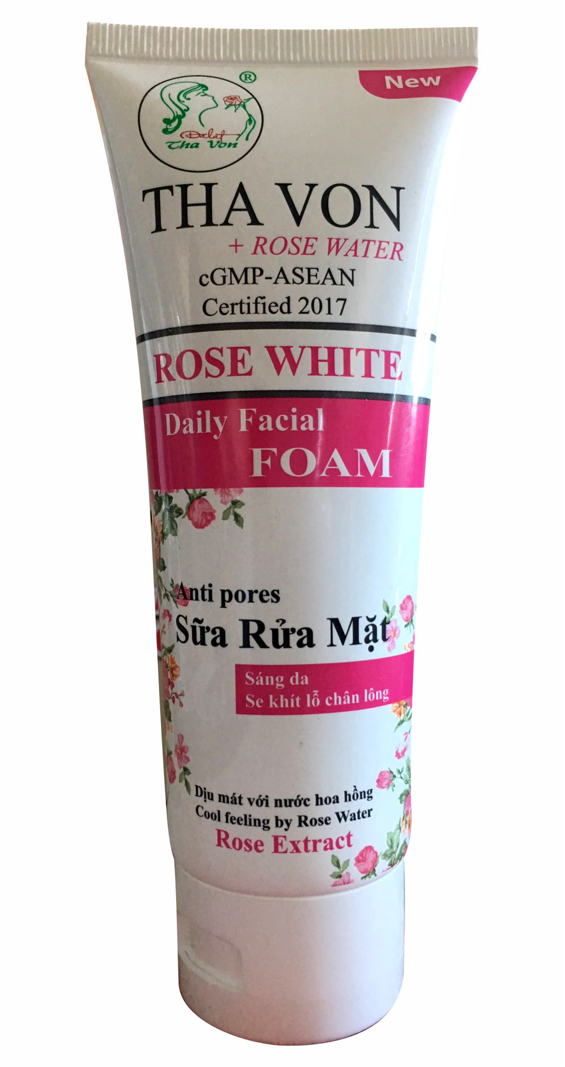 Sữa Rửa Mặt - Rose White 100gr