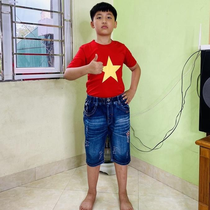ÁO THUN LẠNH CỔ VŨ BÓNG ĐÁ VIỆT NAM - CỜ ĐỎ SAO VÀNG