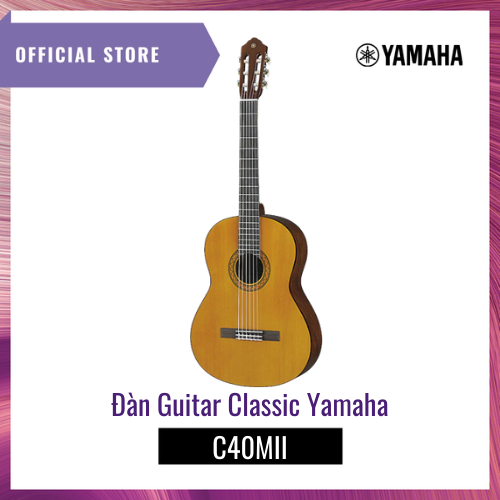 Đàn Guitar Classic Yamaha C40MII-CG shape Spruce Top Back &amp;amp; Side Tonewood