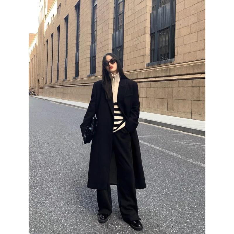 Áo khoác trendcoat dạ ép cao cấp