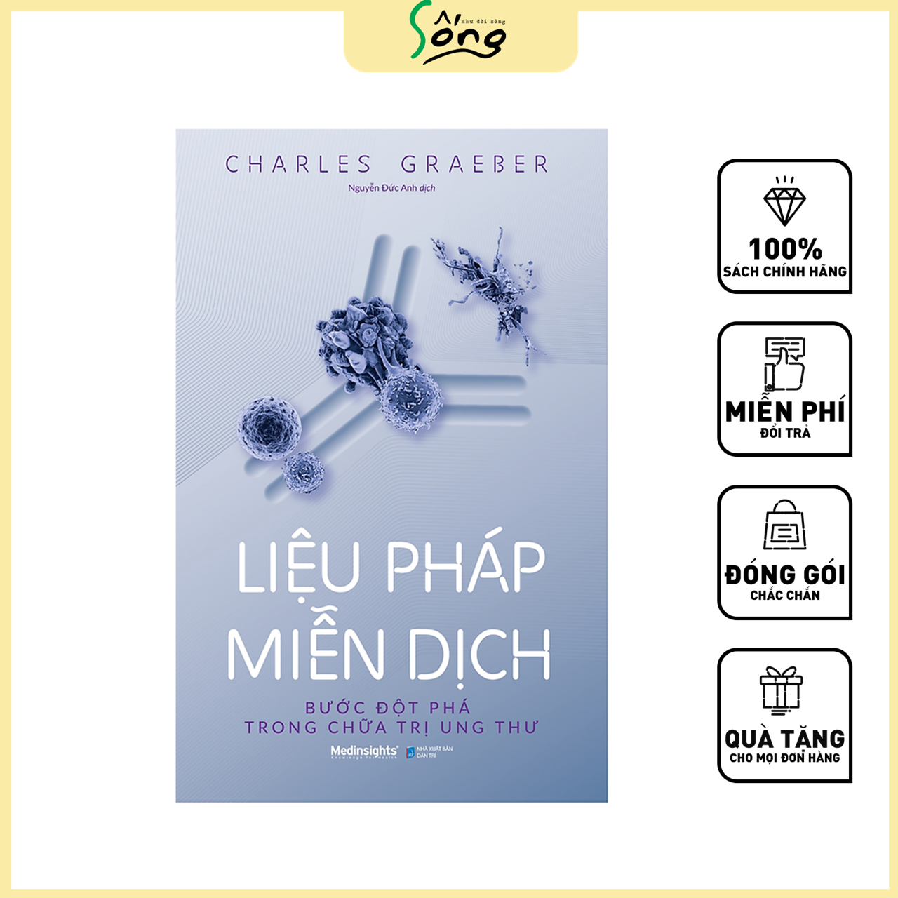 Combo Đồng Hành Cùng Bệnh Nhân Ung Thư: Dinh Dưỡng Cho Bệnh Nhân Ung Thư + Cẩm Nang Cho Bệnh Nhân Và Người Thân + Liệu Pháp Miễn Dịch