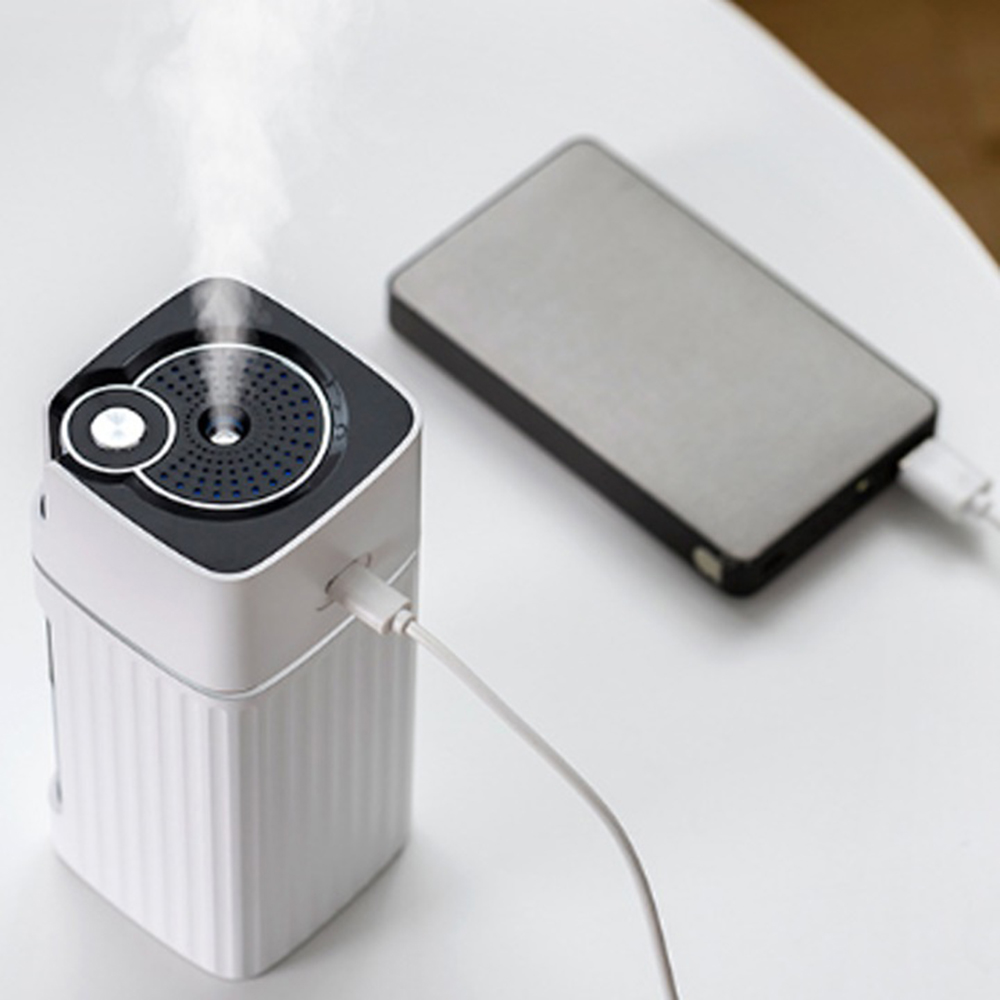 Máy phun sương tạo ẩm văn phòng mini HUMIDÌFIER dung lượng 300ml giao màu ngẫu nhiên
