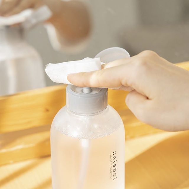 Nước Tẩy Trang UNLABEL 500ml Nhật Bản Thiên Nhiên Sạch Sâu Không Cồn Dưỡng Cấp Ẩm Sâu Chống Lão Hoá, Nuoc Tay Trang Lành Tính Cho Da Dầu Mụn, Nhạy Cảm, Khô, Mọi Loại Da - Nhập Khẩu Chính Hãng