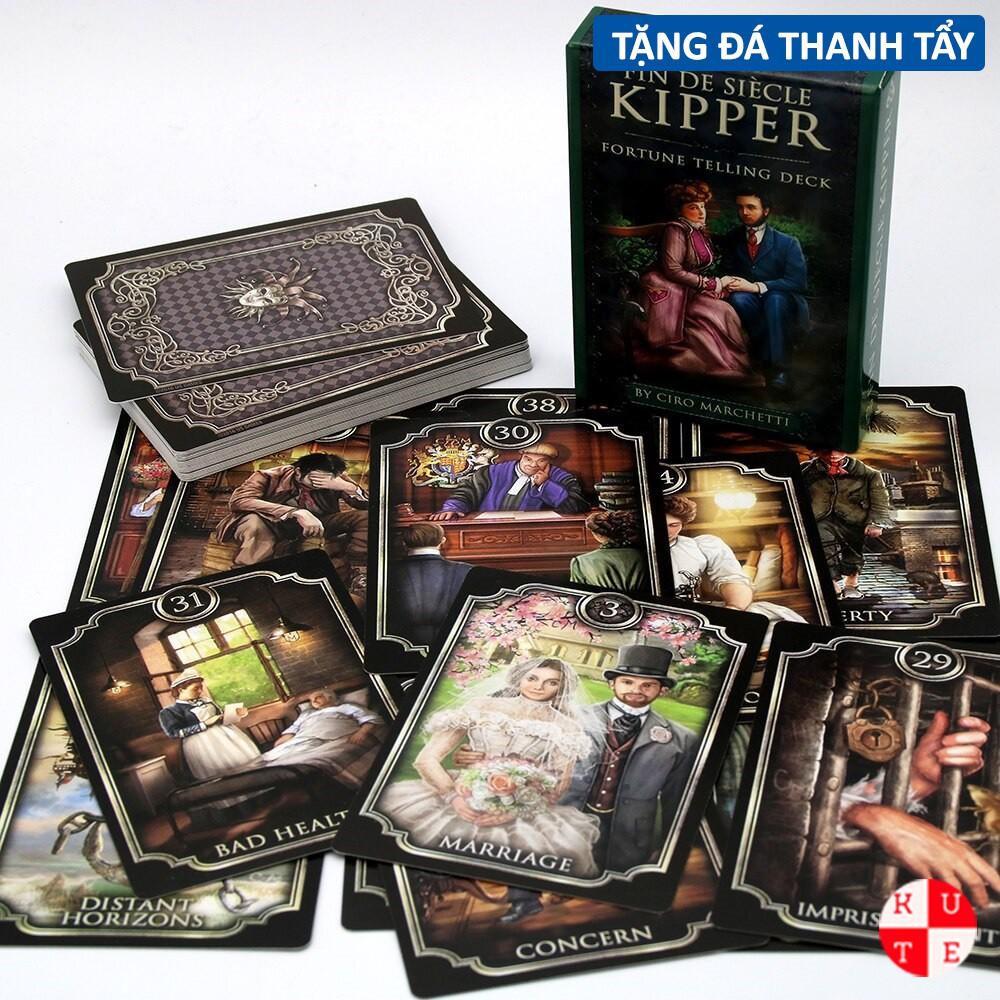 Bộ Bài Fin De Siècle Kipper Fortune Telling Tặng File Tiếng Anh Và Đá Thanh Tẩy