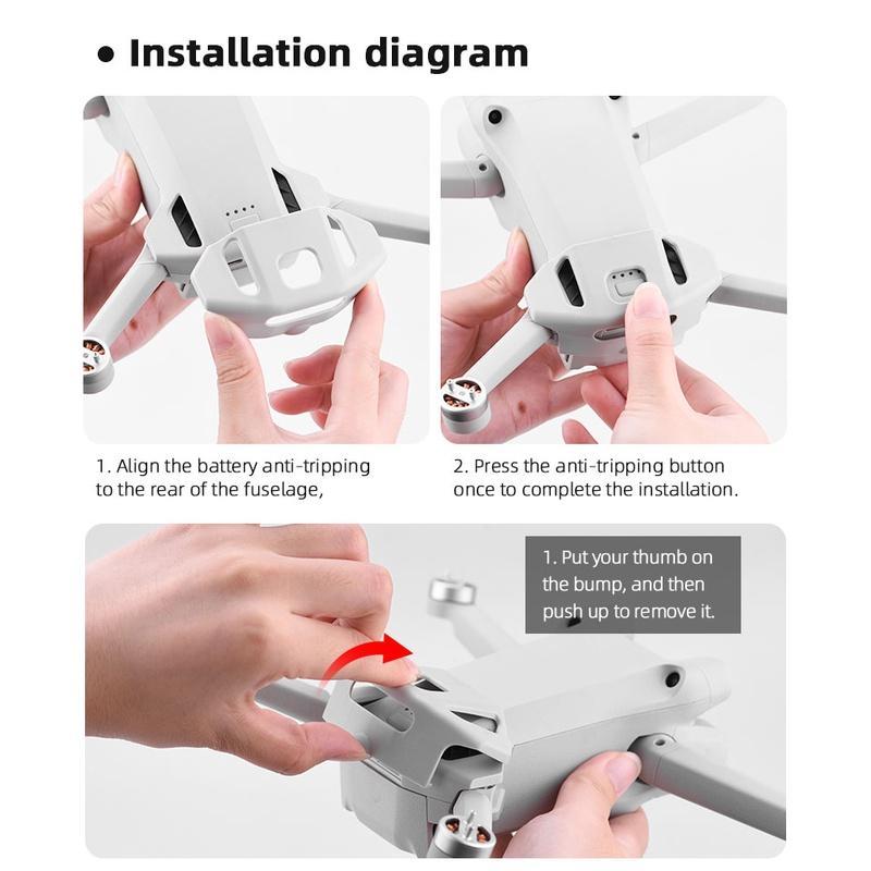 Khung Bảo Vệ Pin Cho DJI Mini 3 pro drone