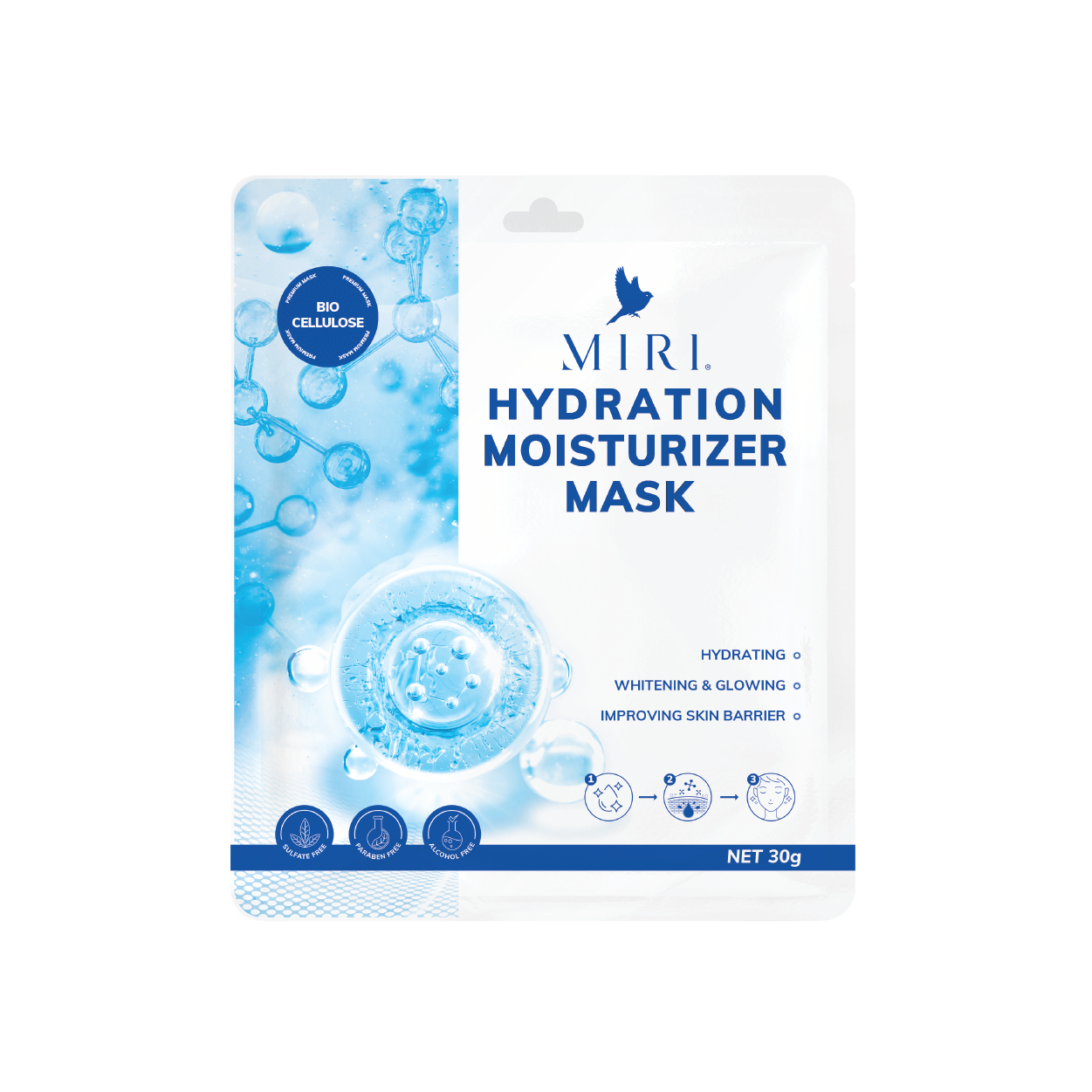 MẶT NẠ GIÚP DƯỠNG ẨM VÀ LÀM TRẮNG SÁNG DA - HYDRATION MOISTURIZER MASK