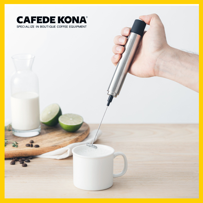 Cây Đánh Tạo Bọt Sữa Cafede Kona | Dùng Pin Rời