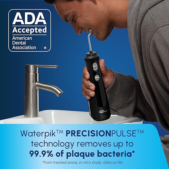 Máy tăm nước cầm tay không dây Waterpik Cordless Pearl WF-13CD012 Hàng Chính Hãng