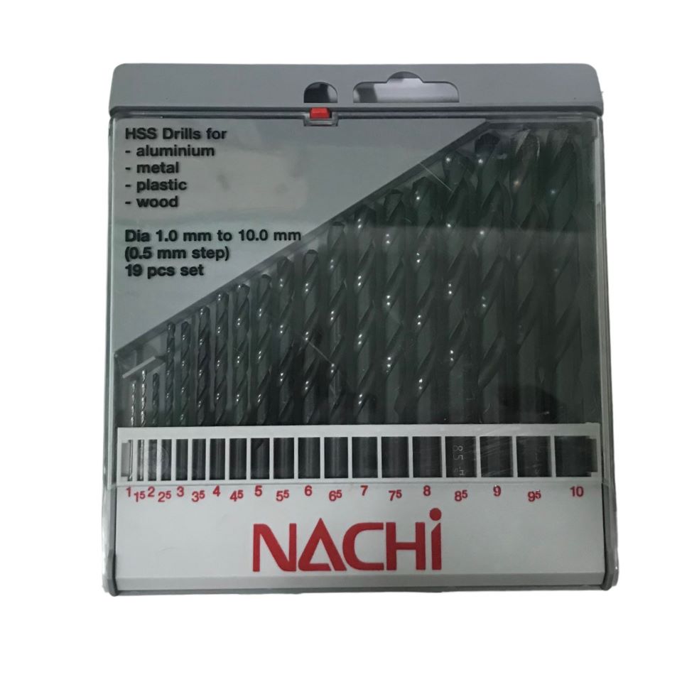 Bộ Mũi Khoan Nachi 1-10mm
