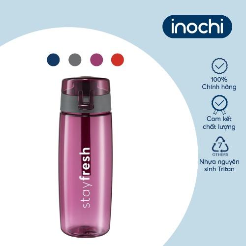 Bình nước thể thao Inochi - Kita Active 500ml màu Xanh/Cam/Hồng/Ghi