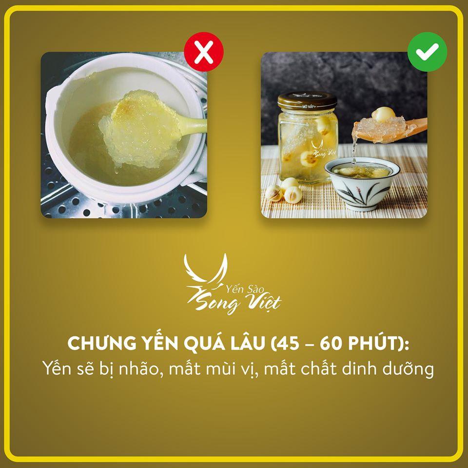 Yến Sào Song Việt - Combo Hộp giấy 3 hũ yến khô