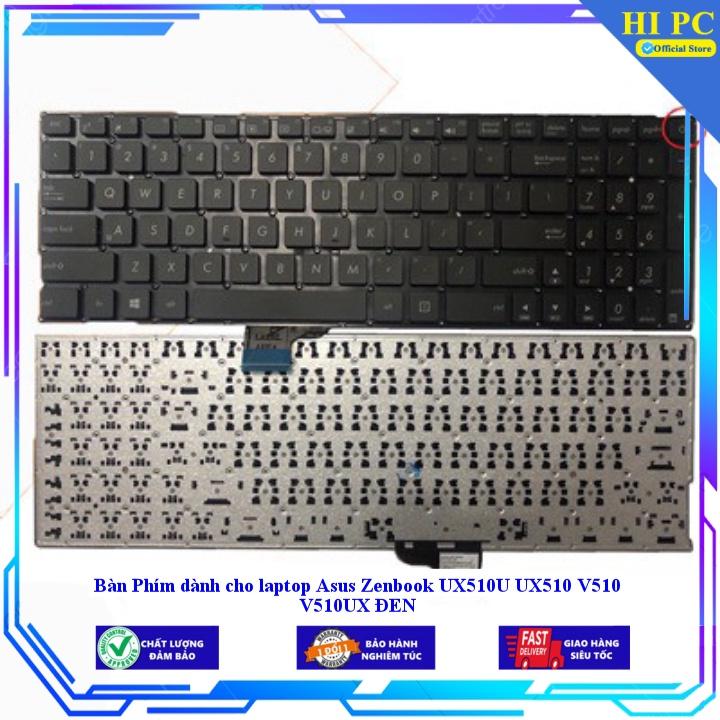 Bàn Phím dành cho laptop Asus Zenbook UX510U UX510 V510 V510UX ĐEN - Hàng Nhập Khẩu
