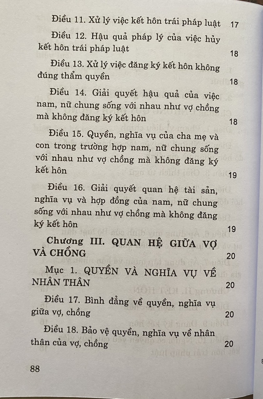 Luật Hôn Nhân Và Gia Đình