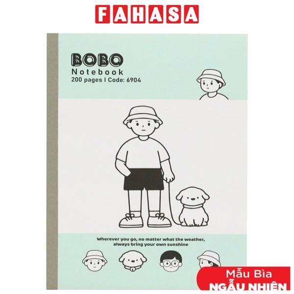 Tập Haplus BoBo - Kẻ Ngang - 200 Trang 60gsm - Hải Tiến 6904 (Mẫu Bìa Giao Ngẫu Nhiên)