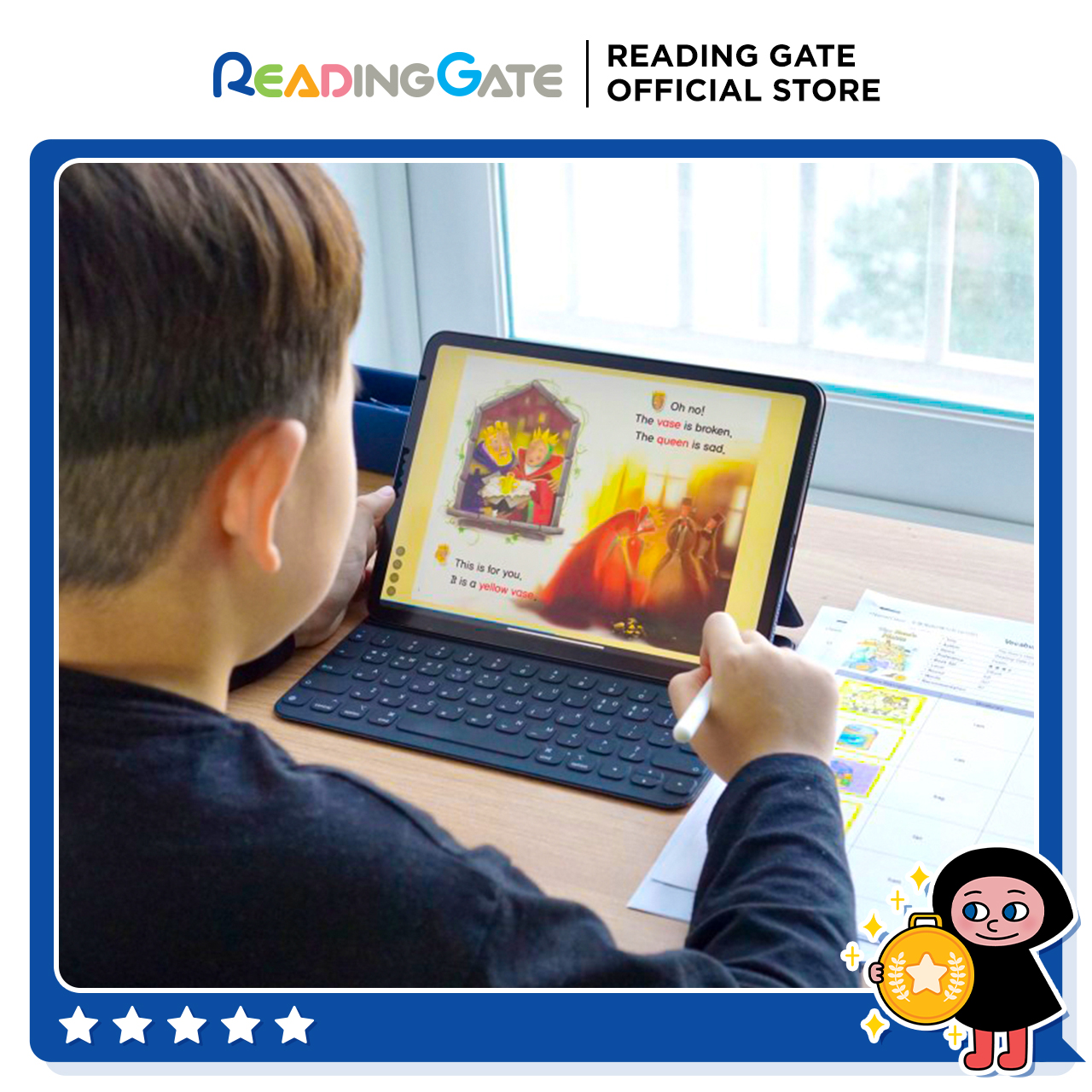 Reading Gate - ứng dụng đọc sách học tiếng anh đa nền tảng web/ Android/ IOS