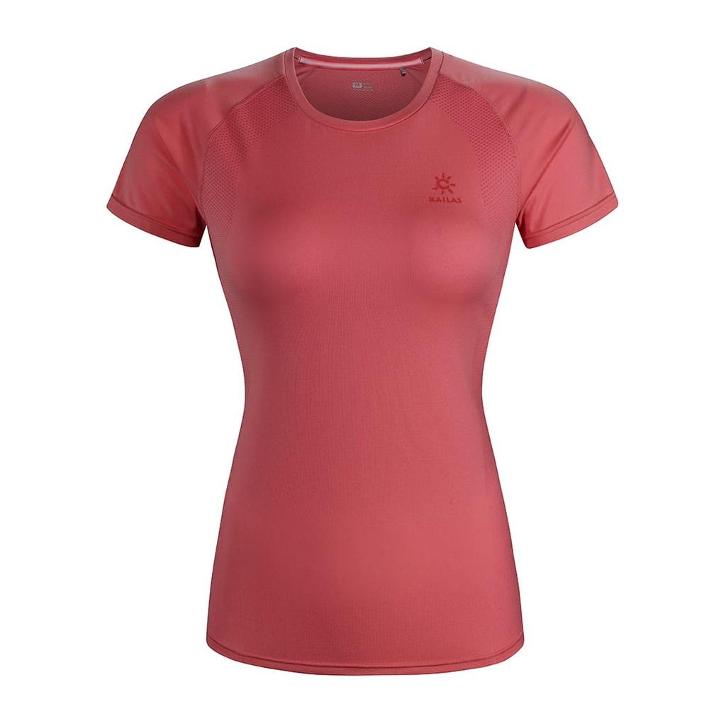 Áo Chạy Bộ Kailas Women's T-Shirt Wind-Wing Running Moutain Function - Hồng