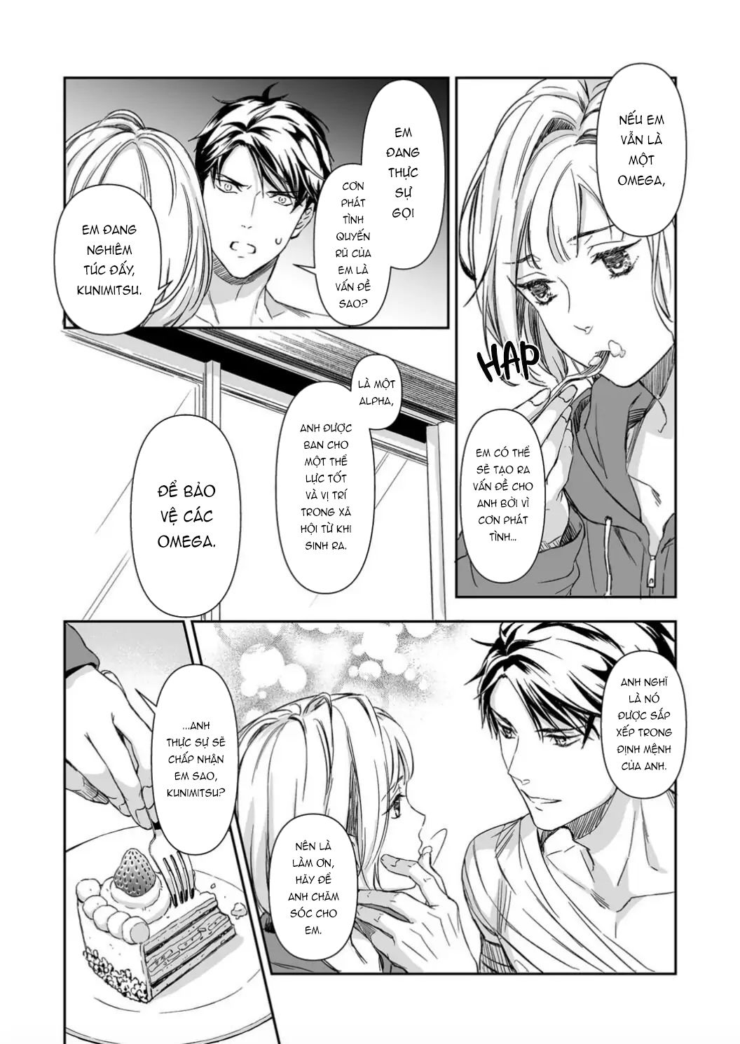 Mafia Và Omega ~ Khao Khát Cháy Bỏng chapter 9.2 - Trang 11