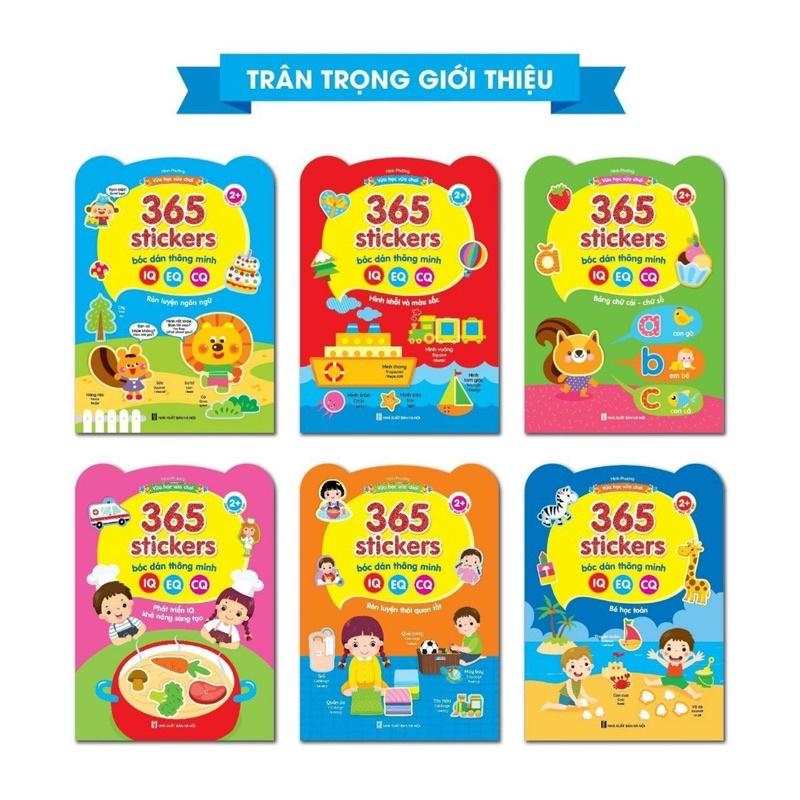 Bộ 365 sticker bóc dán thông minh