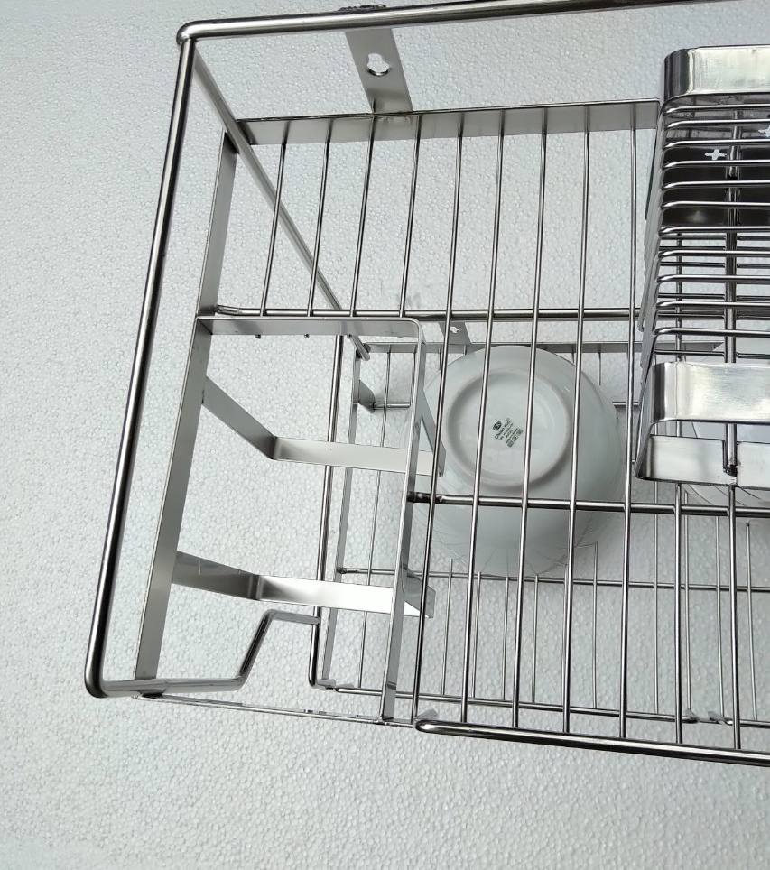 Kệ chén Kibath đa năng 2 tầng inox 304