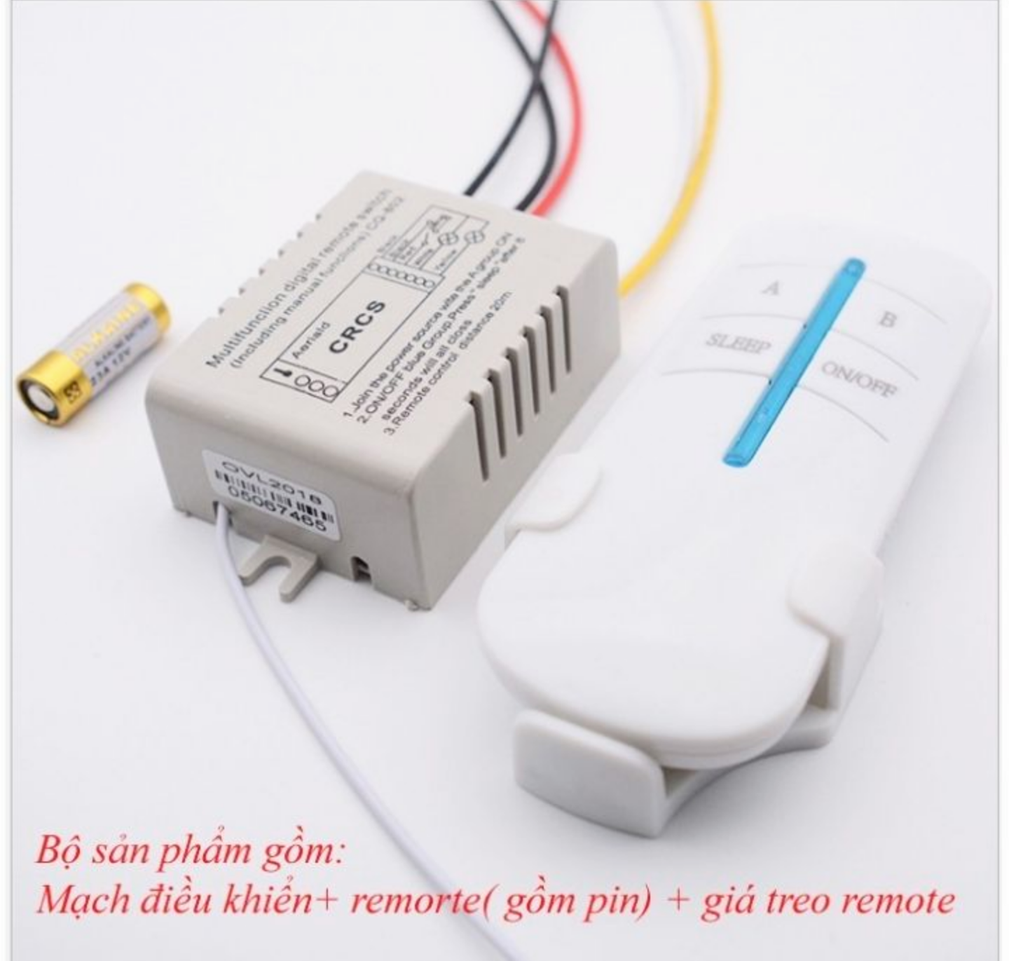 BỘ ĐIỀU KHIỂN TỪ XA BẬT TẮT ĐÈN TỰ ĐỘNG THÔNG MINH HÀNG CHUẨN CHẤT LƯỢNG
