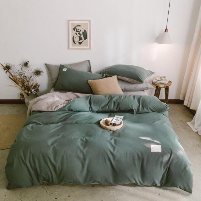 Set Cotton TiCi Cao Cấp Rêu Đá Mix Sữa