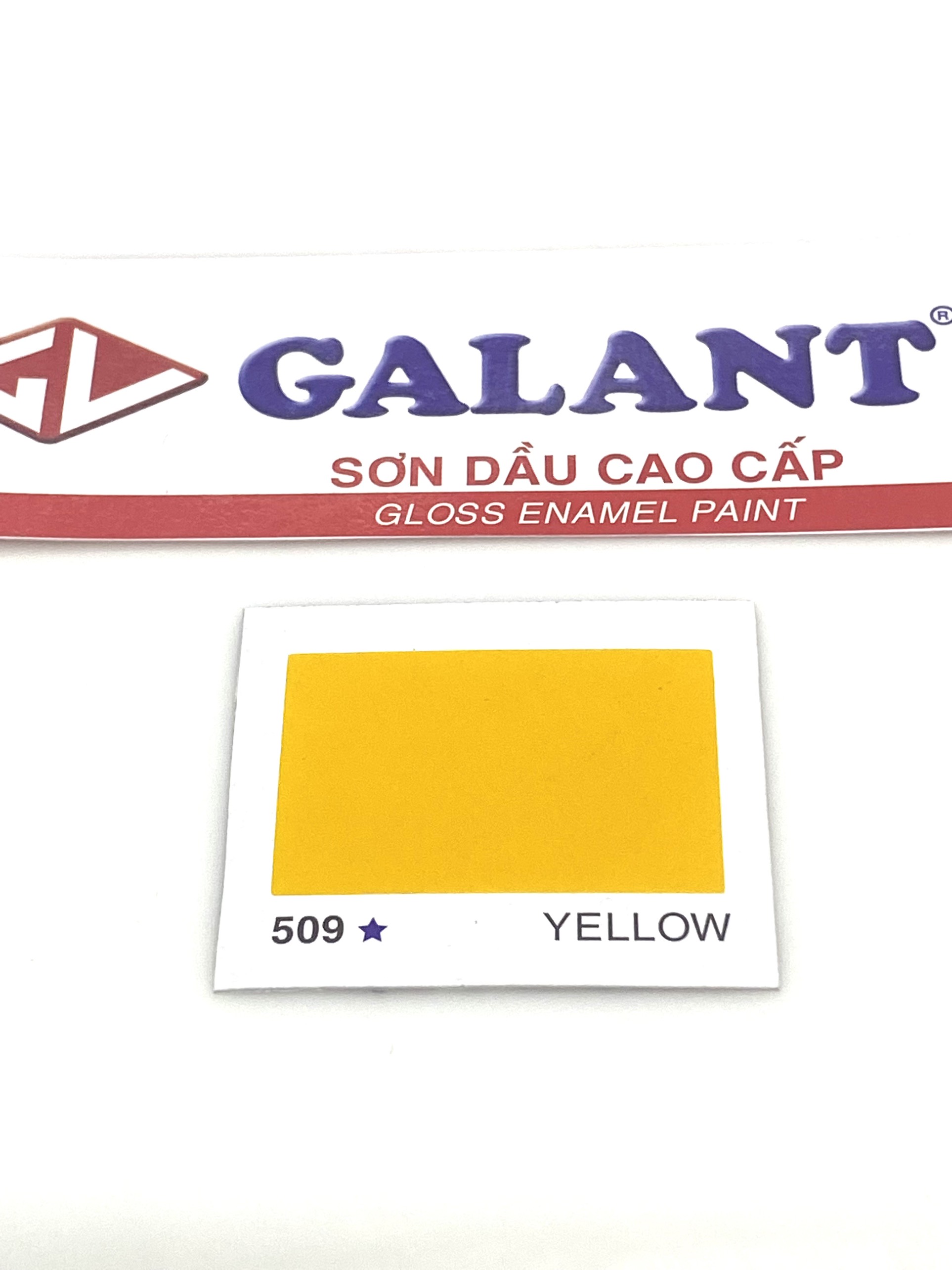 Sơn dầu Galant màu Yellow 509 _ 0.8L