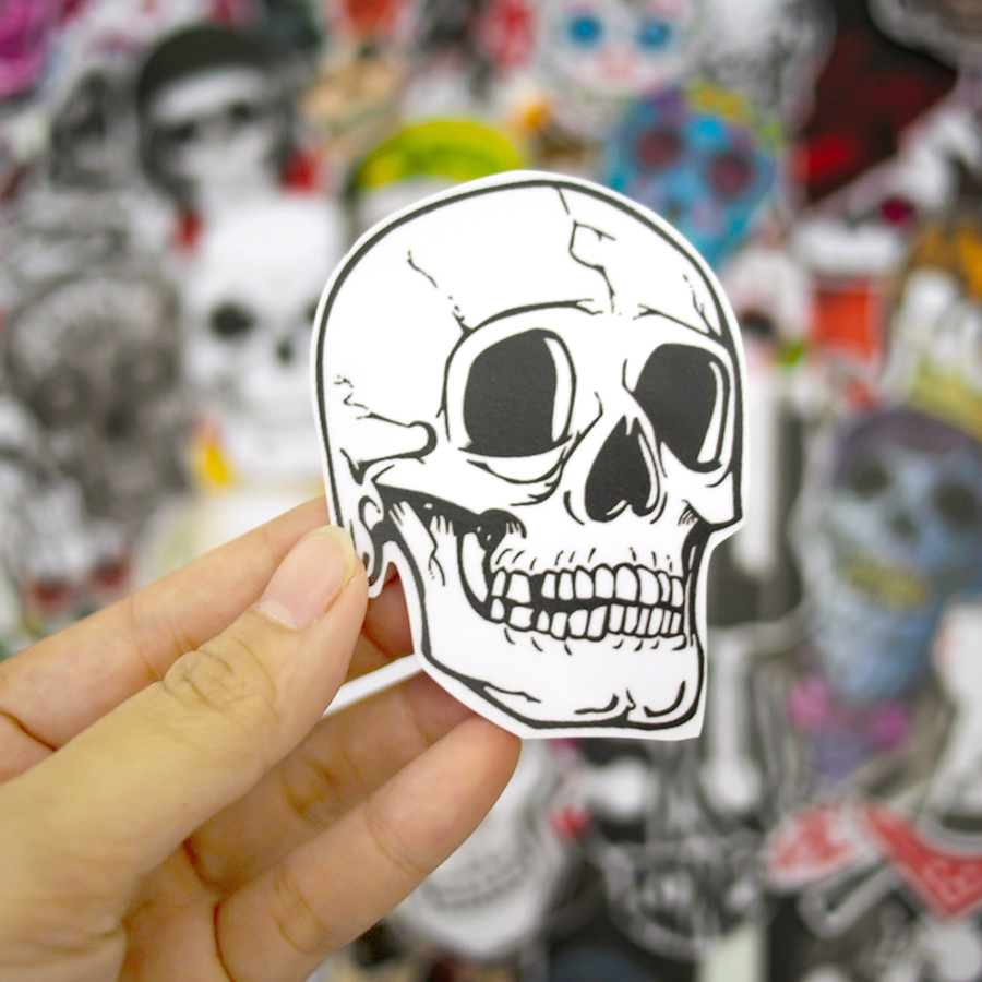 Set 100 Sticker - Skull