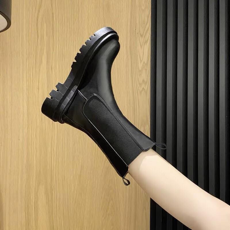 GIÀY BOOT ULZZANG CAO CỔ BẮP CHÂN