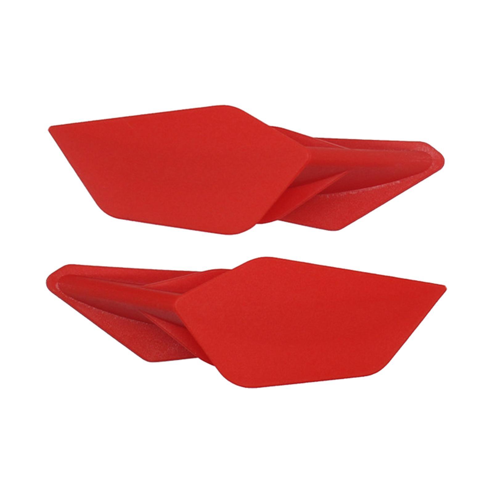 2x Motorcycle Scooter Wing Kit , Front Fairing Winglet Kit Fit for Honda Crf1100L 2020-2021 Motorbikes Supplies