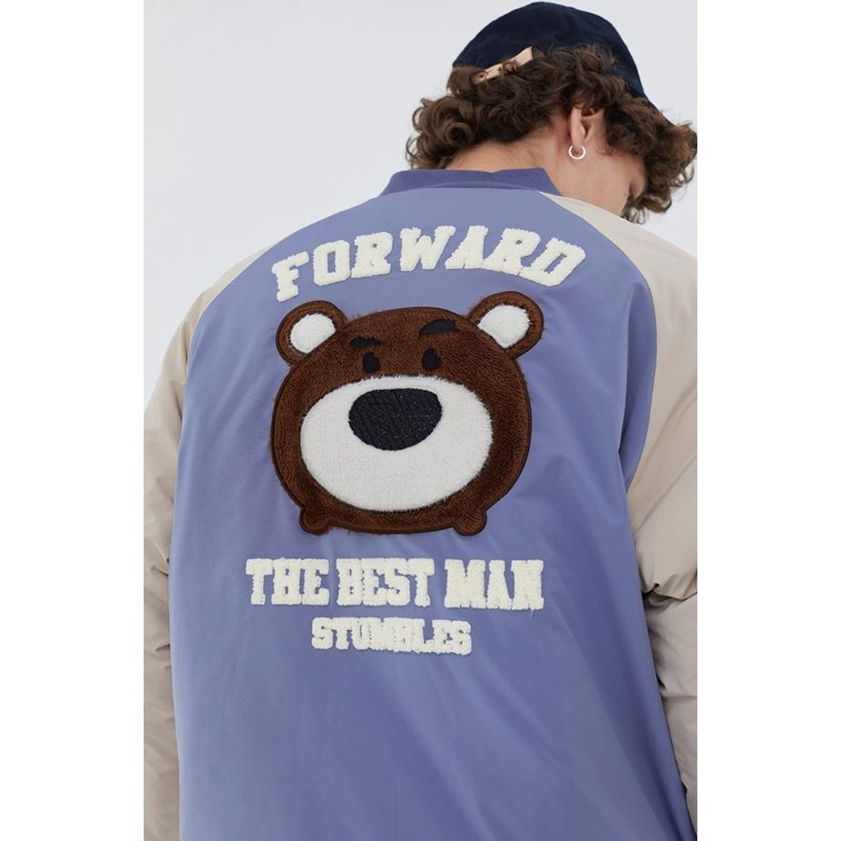 Áo khoác bomber phao nam nữ MEANSTORE Jacket oversize form rộng Khoác gió phong cách Hàn Quốc