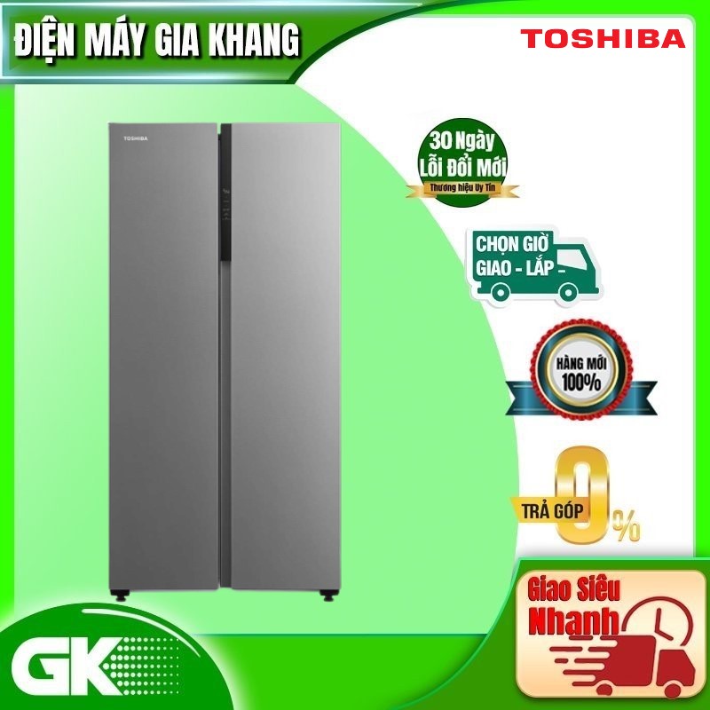 TỦ LẠNH TOSHIBA INVERTER GR-RS600WI-PMV(49)-SL - HÀNG CHÍNH HÃNG ( CHỈ GIAO HCM )