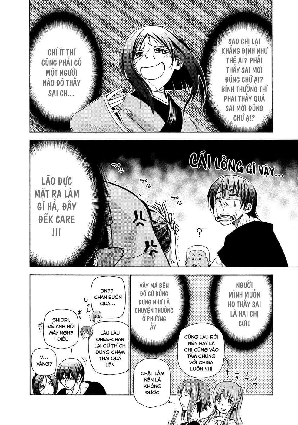 cô gái thích lặn - grand blue chapter 28 14