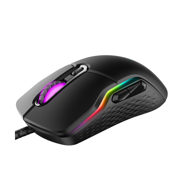 Chuột có dây Rapoo VT200 LED RGB Gaming (ĐEN) - Hàng chính hãng Nam Thành phân phối