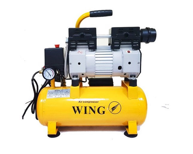 Máy Nén Khí Không Dầu Giảm Âm WING 3/4HP TW-OF550-9L