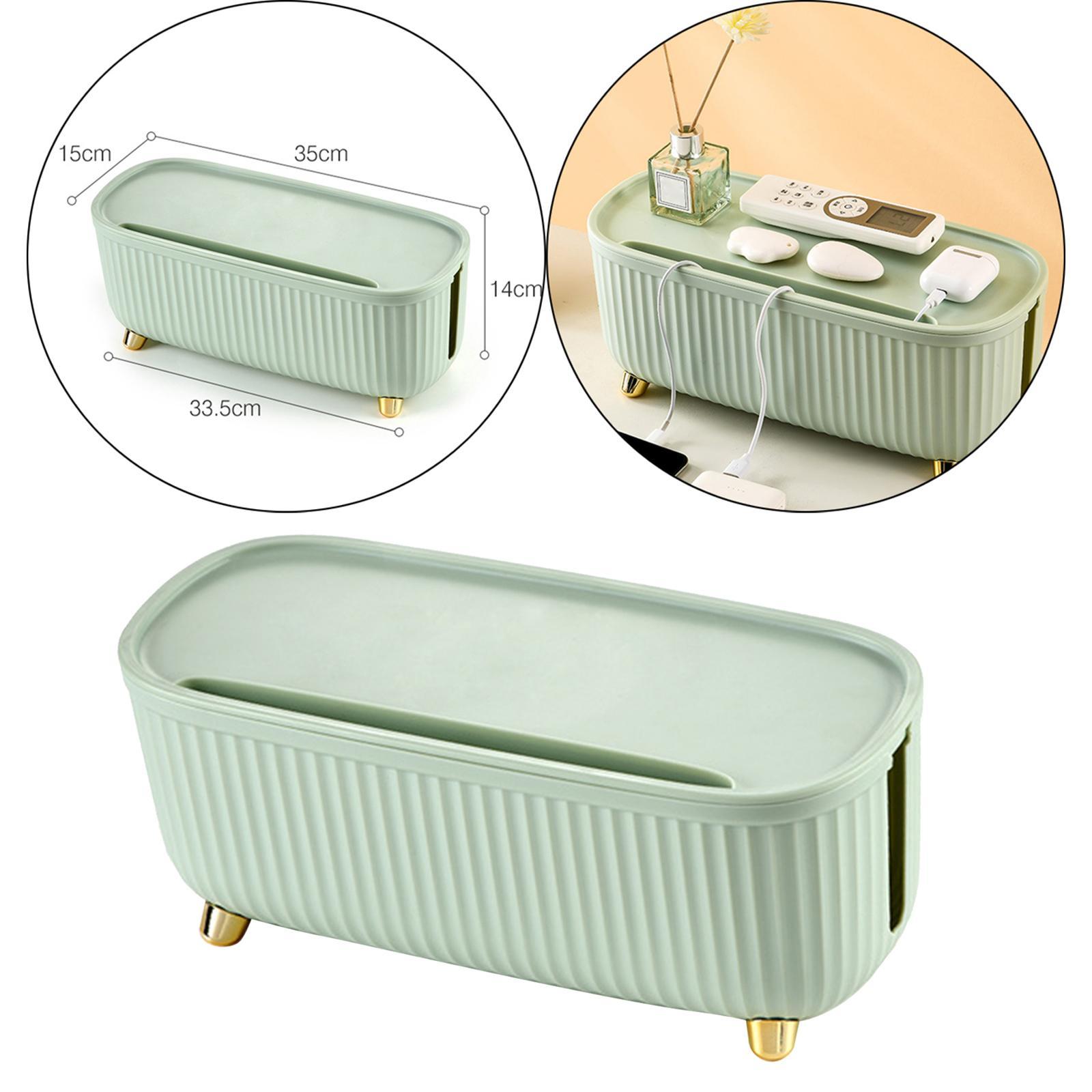 Cable Management Box, Cord Holder for Home and Office Household