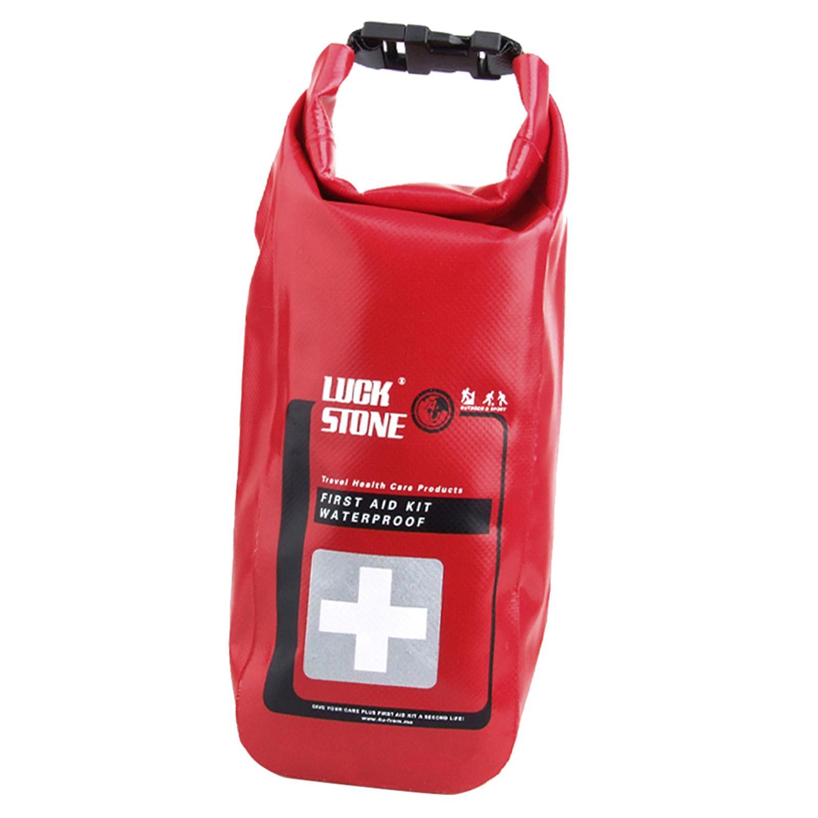 Kayak Tow Throw Line Accessory Securing Leash + 2L Empty Waterproof First Aid Dry Bag Kayaking Canoeing Boating