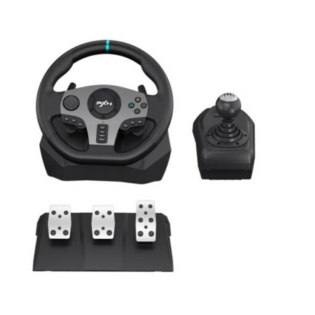 Bộ Full Vô Lăng Chơi Game PXN V9 Gaming Racing Wheel - Hàng Chính Hãng