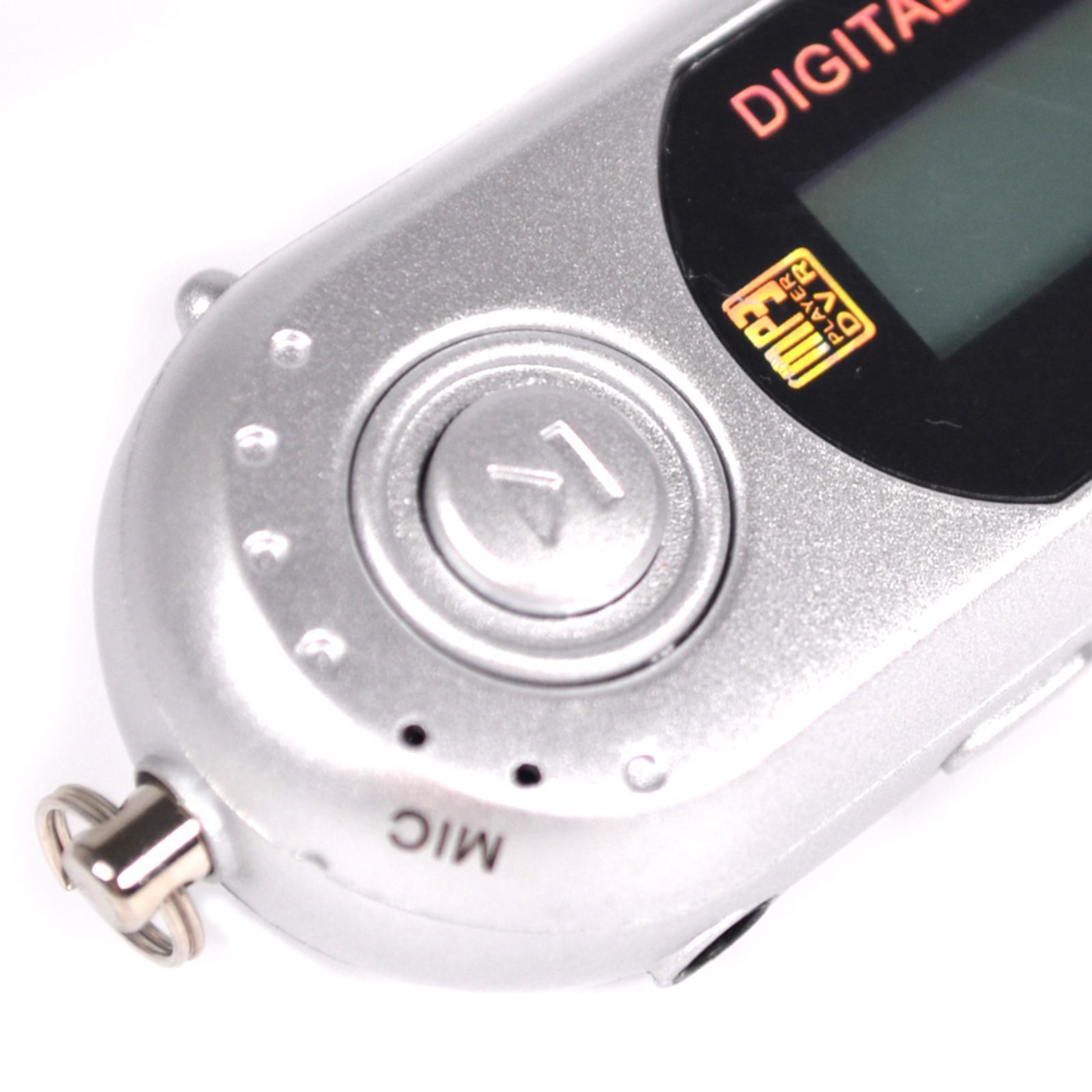 4GB USB 2.0 MP3 MP4 Media Player LCD Radio Sliver