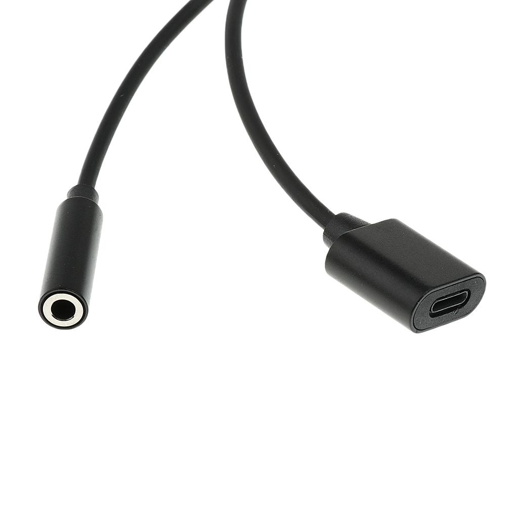 3x3.5mm Headphone Audio Adapter Charger Cable For iPhone 7 8 Plus X Black