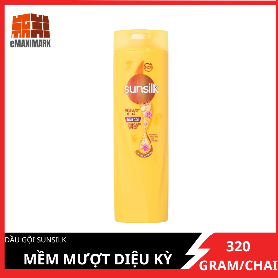 Dầu Gội Sunsilk Mềm Mượt Diệu Kỳ 320g