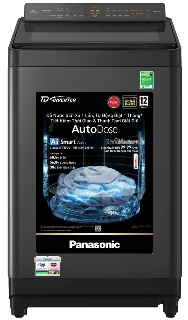 Máy Giặt Panasonic Inverter 10.5 Kg NA-FD105W3BV - Hàng chính hãng