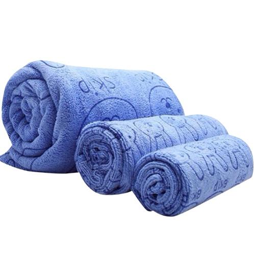 Set 3 Khăn Tắm Cotton Kiba Kiểu Thái Cỡ Lớn Siêu Mềm Mịn Thấm Hút Nước