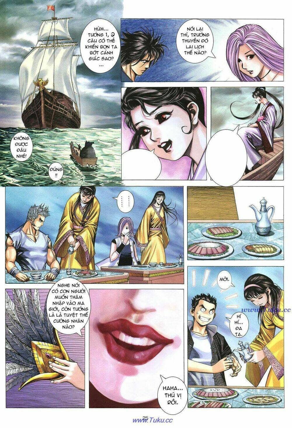 chiến thần ký chapter 23 25