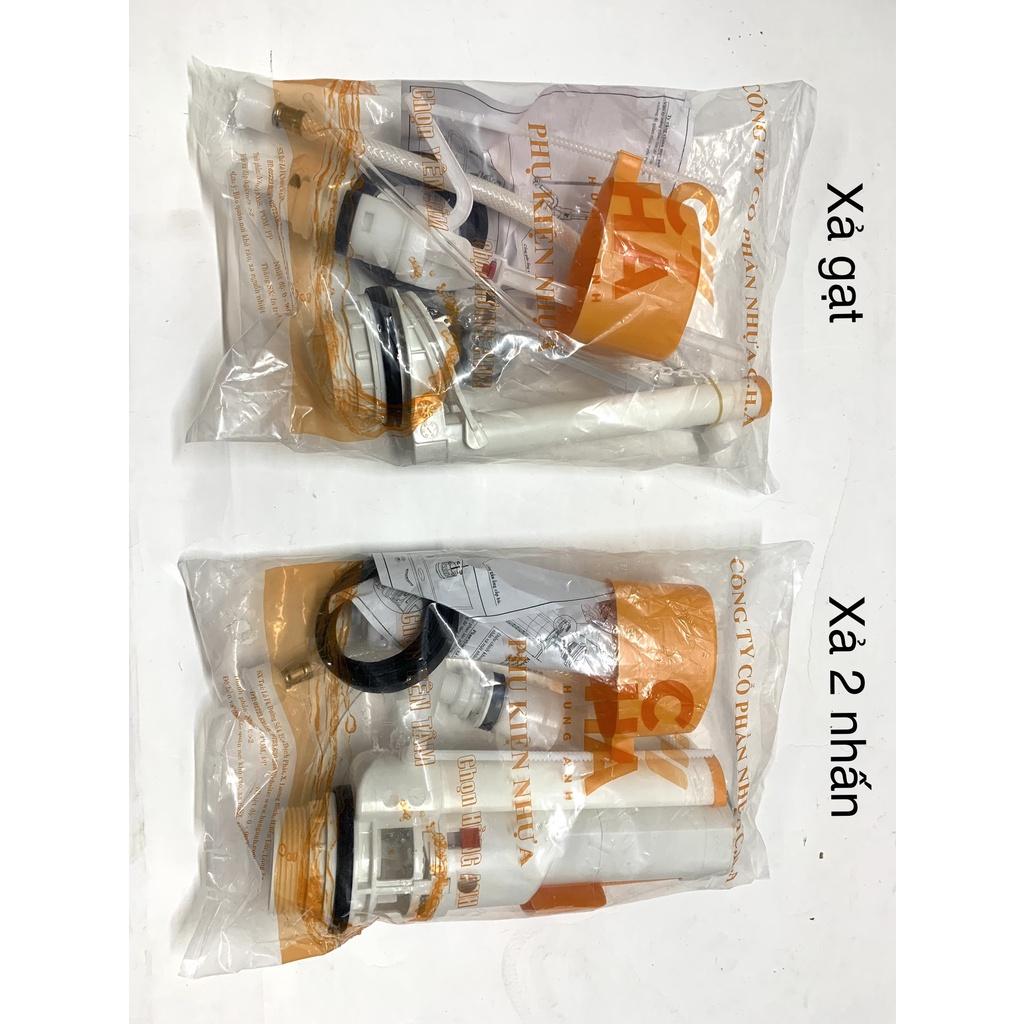 Bộ Xả Gạt Bồn Cầu Xi e Vàng Hùng Anh