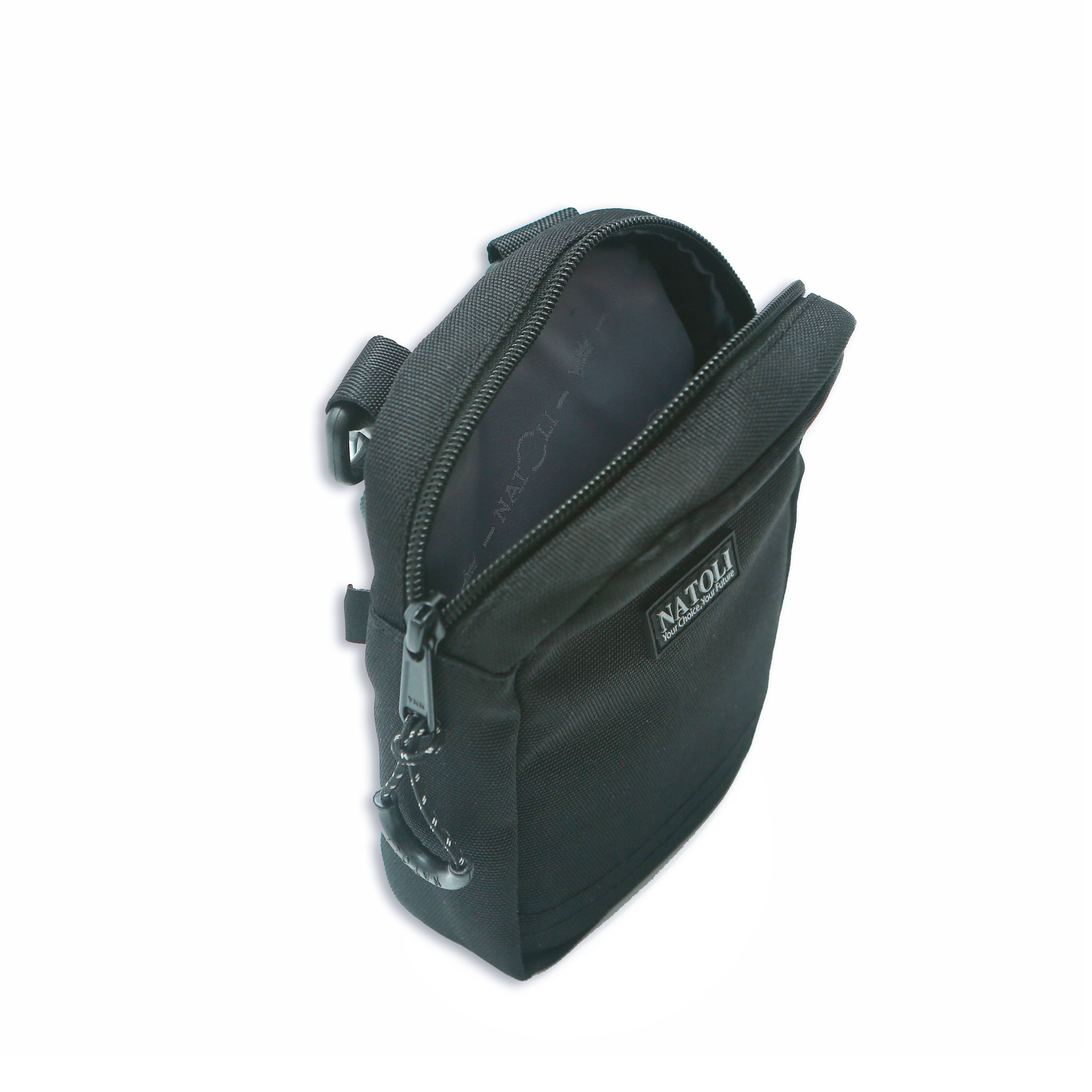 Túi đeo chéo nữ thương hiệu Natoli  mini cute, đựng điện thoại, nhiều ngăn, cao cấp BST Mini Daily Crossbag T3