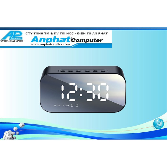 Loa Bluetooth không dây Havit M3 tích hợp đồng hồ báo thức màn hình LED - Hàng Chính Hãng