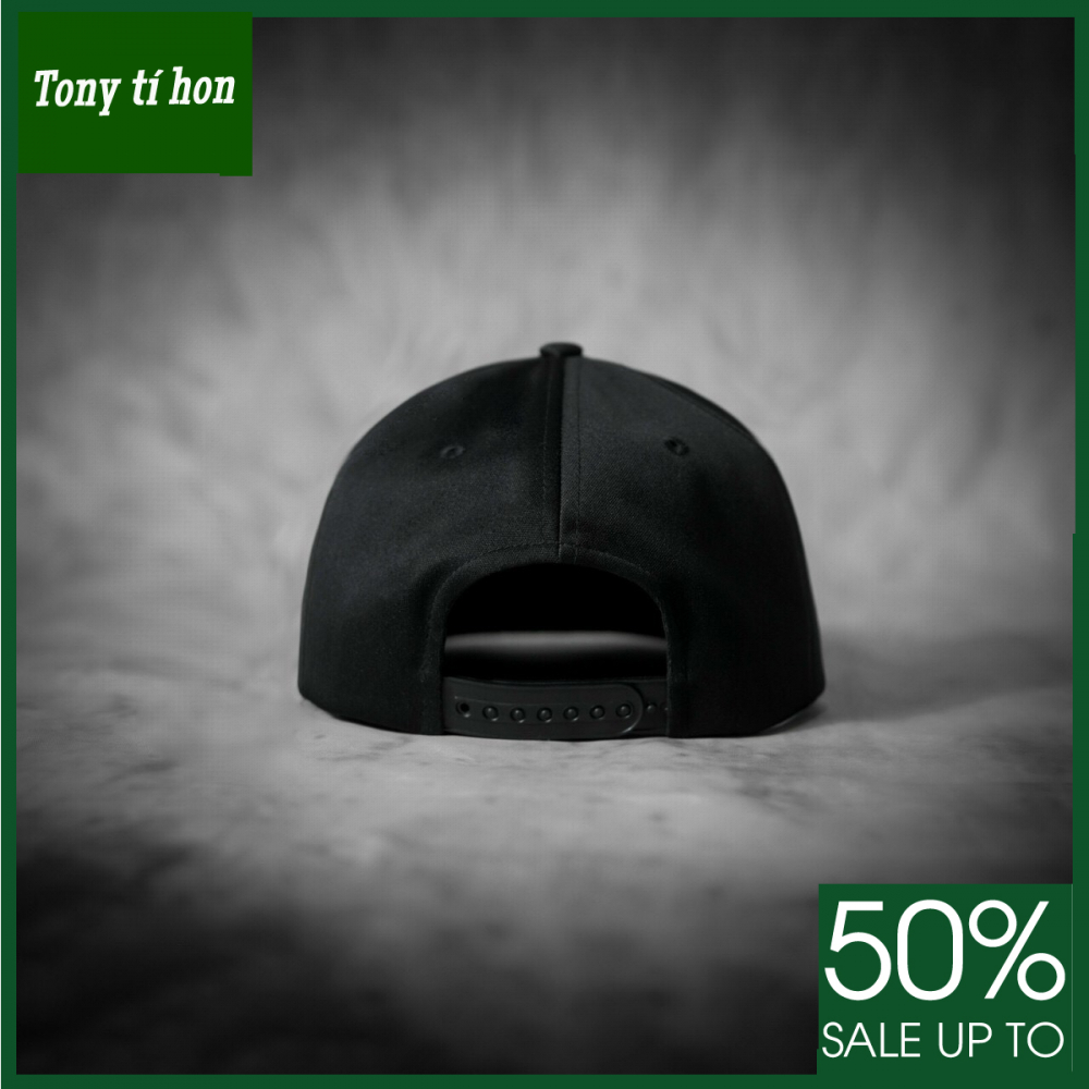 Tony tí hon - Mũ/nón kết lưỡi trai Snapback BT đen nâu thời trang nam nữ cao cấp