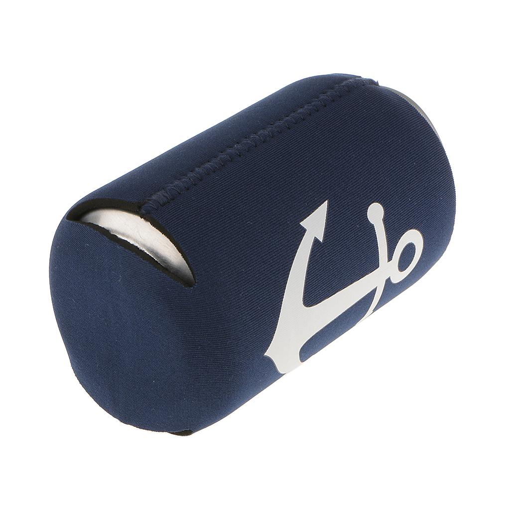 1 Pair Nautical Anchor Soda Beer Bottle Tin Can Cooler Chilling Sleeve Holder