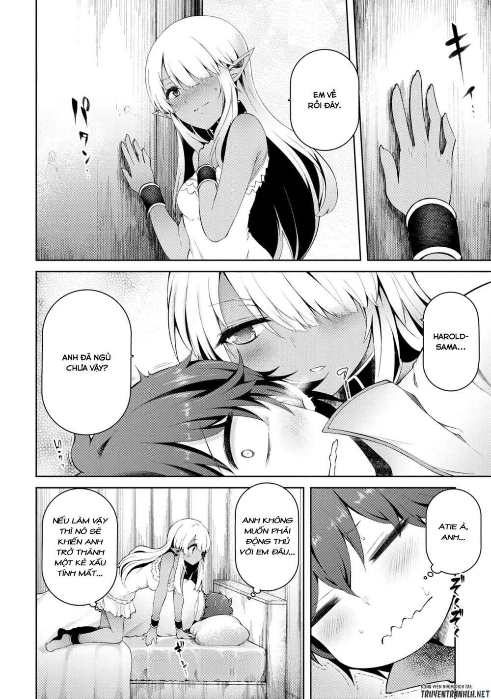 ngôi nhà của tôi đã bị đốt cháy, thế thì tại sao tôi không dùng hết số tiền còn lại để mua nô lệ dark elf? chapter 7 10