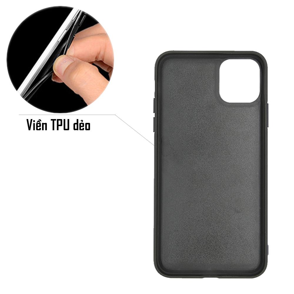 Ốp Lưng Kính Cường Lực cho điện thoại Iphone 7 Plus / 8 Plus - 03004 7933 BINHAN01 - in chữ thư pháp Bình An - Hàng Chính Hãng